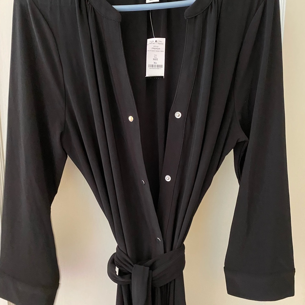 New tags White House Black Market Black Dress XL